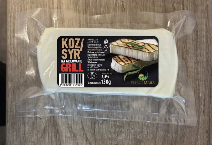Kozí syr na panvicu a gril 130g